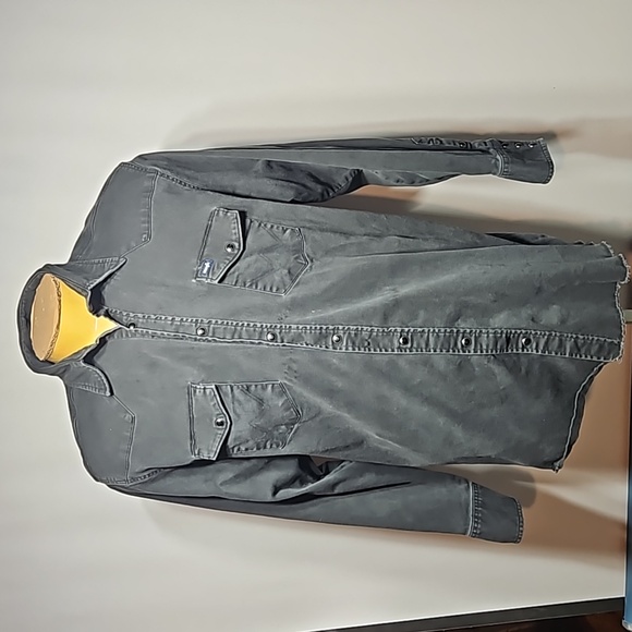 Cowboy snap up Wrangler Shirt - Picture 1 of 6